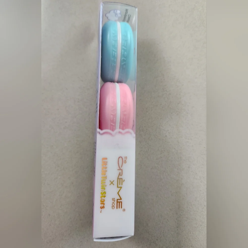 The Crème Shop x Little Twin Stars - Moisturizing Macaron Lip Balm Duo | NEW